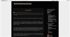 Desktop Screenshot of enmimismaciones.eldelweb.com