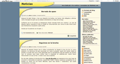 Desktop Screenshot of noticias.eldelweb.com