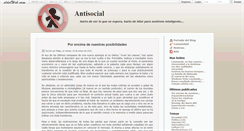 Desktop Screenshot of antisocial.eldelweb.com