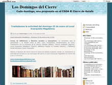 Tablet Screenshot of losdomingosdelcierre.eldelweb.com